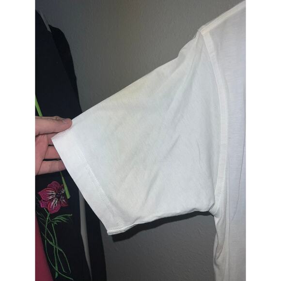 Vintage T&C Surf Polo Shirt Hawaii White Short Sleeve Collared Surfing 90s M - Picture 4 of 8